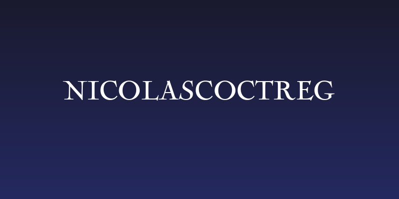 NicolasCocTReg Social Header