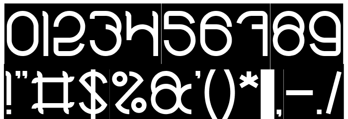 Nicole-Inverse Font OTHER CHARS