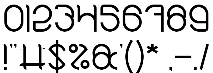 Nicole-Light Font OTHER CHARS