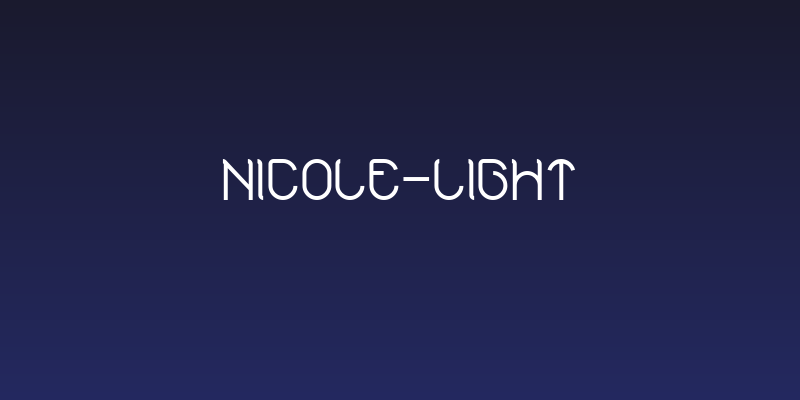 Nicole-Light Social Header