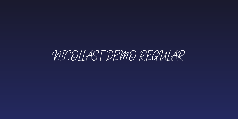 Nicollast Demo Regular Social Header