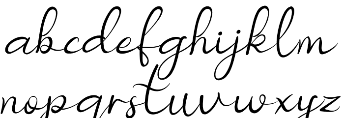 Nicollia DEMO Italic Font LOWERCASE