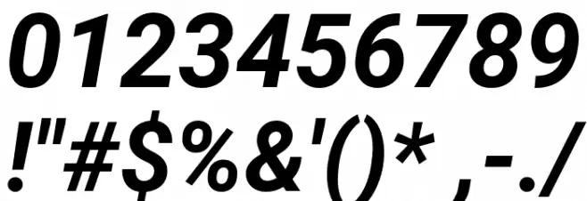 Nicolo-BoldItalic Font OTHER CHARS