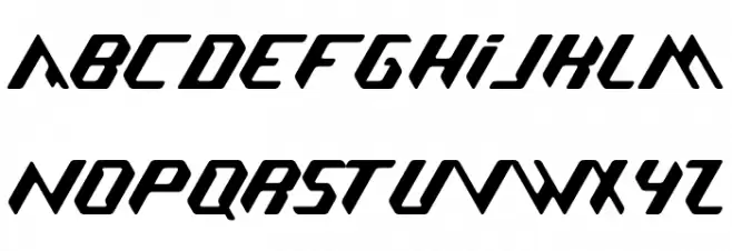 Nicomedia خط أحرف صغيرة