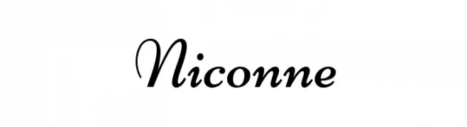 Niconne  Frei Schriftart Herunterladen