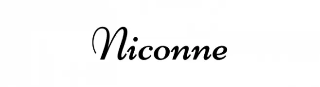 Niconne  baixar fontes gratis