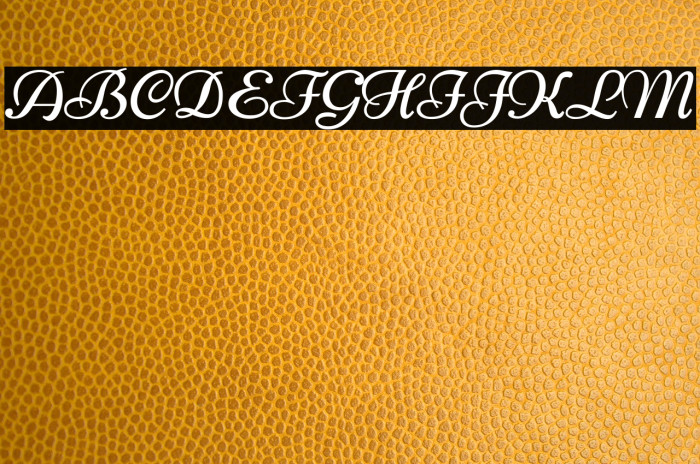 Niconne Font examples
