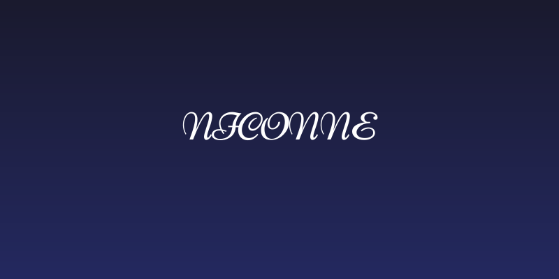 Niconne Social Header