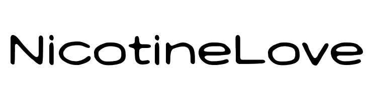 Nicotine Love  Скачать бесплатные шрифты