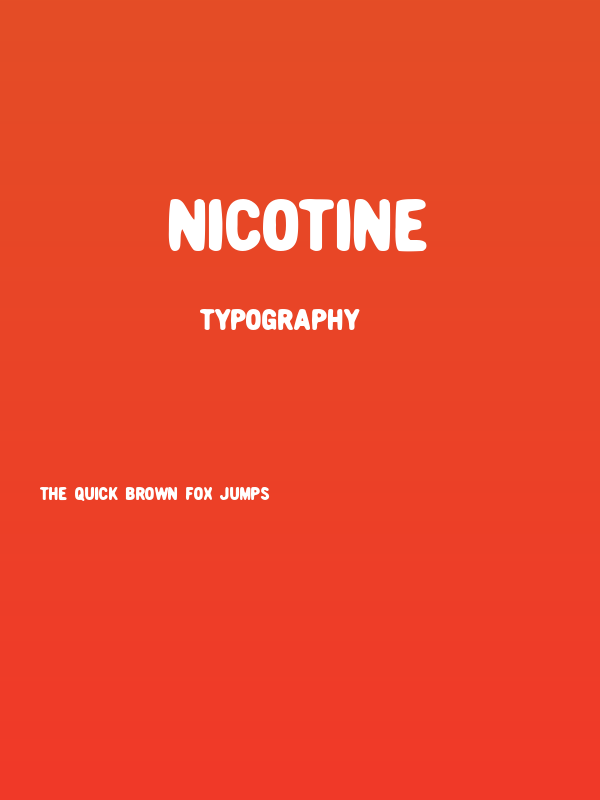 Nicotine Poster