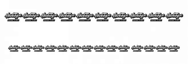 Nictha Demo Font OTHER CHARS