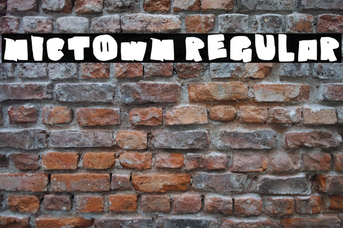 Nictown Regular Example 1