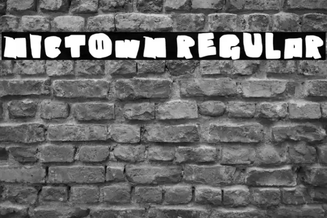 Nictown Regular Example 1