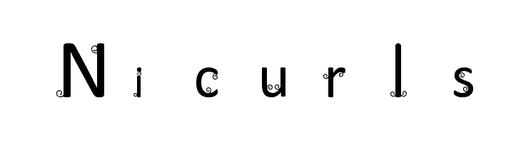 Nicurls Font