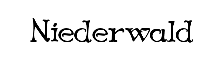 Niederwald  Descarca Fonturi Gratis