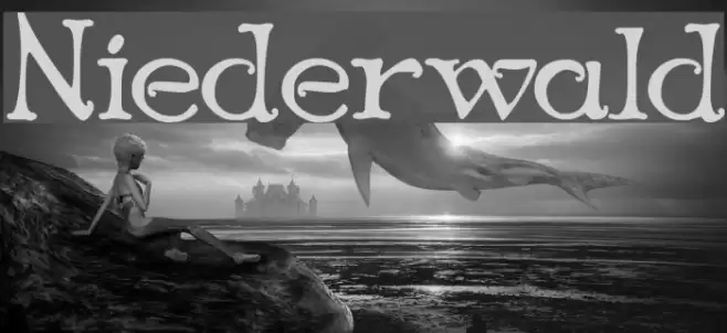 Niederwald Font examples