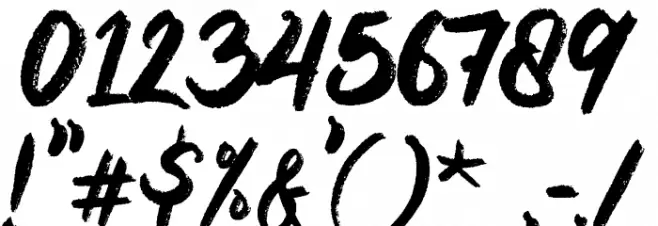 Nielsen DEMO Font OTHER CHARS