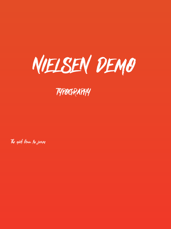 Nielsen DEMO Poster
