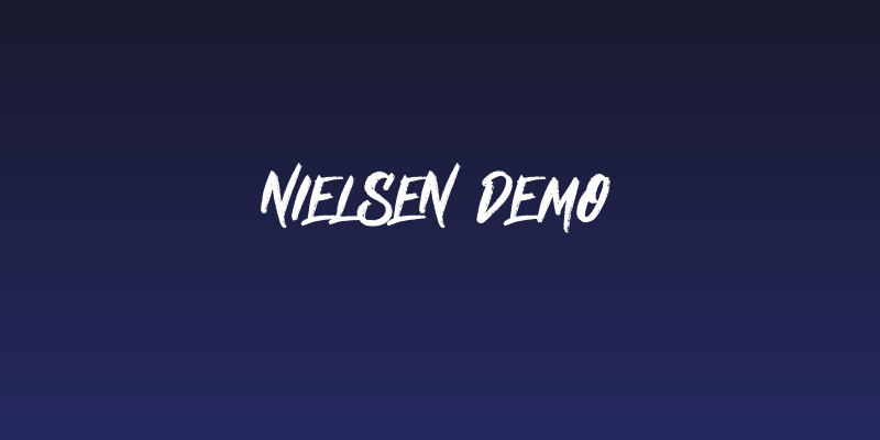 Nielsen DEMO Social Header