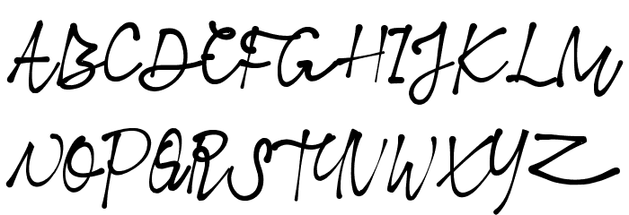 Nielsen Owen Demo Script Font OTHER CHARS