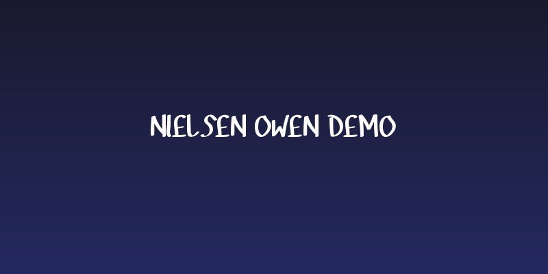 Nielsen Owen Demo Social Header
