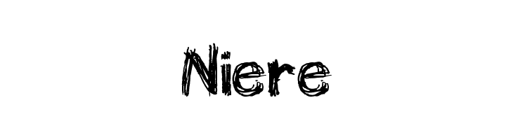Niere Font