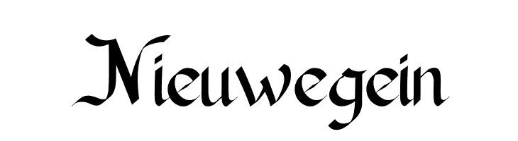 Nieuwegein  Free Fonts Download