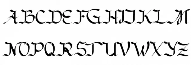 Nieuwegein Schriftart Groß