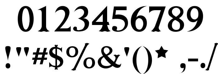 Niew CroMagnon Font OTHER CHARS