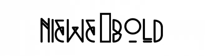 Niewe-Bold  Frei Schriftart Herunterladen