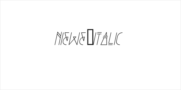 Niewe-Italic Logo