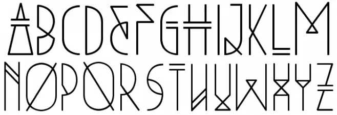 Niewe-Regular Schriftart Groß