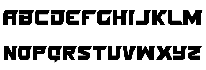 Nife Fite Font LOWERCASE