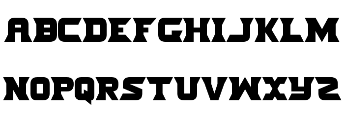 Nife Fiter Font LOWERCASE