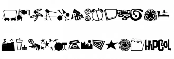 Nifty 50's Icons 3 JL 字体 大写