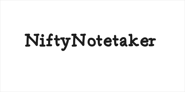 NiftyNotetaker Logo