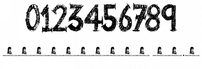 Night Adder Font OTHER CHARS