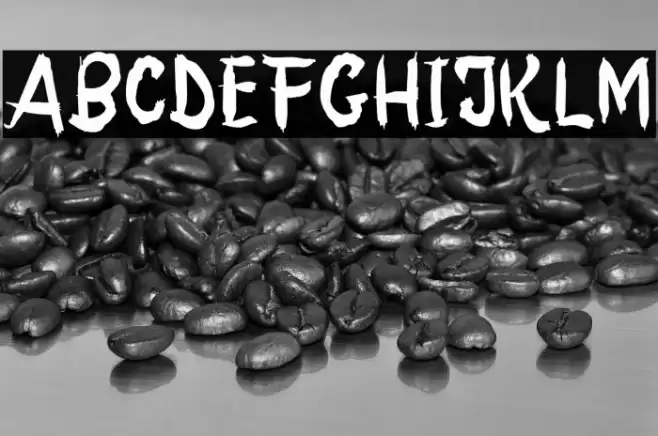 Night Beats Font examples