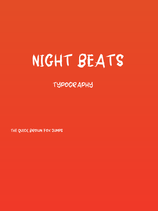 Night Beats Poster
