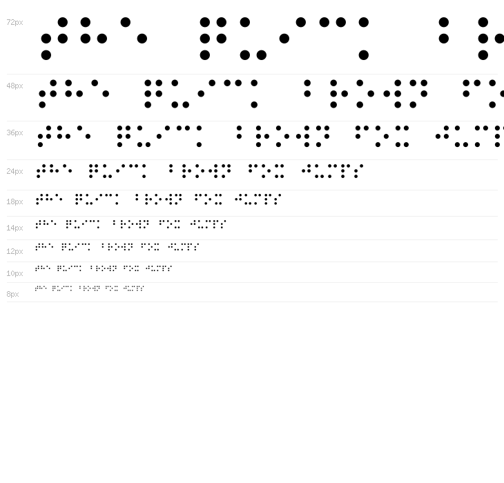 Night Braille Waterfall