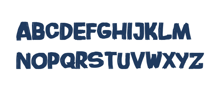 Night Brush Lowercase