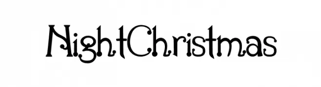 Night Christmas  免费字体下载