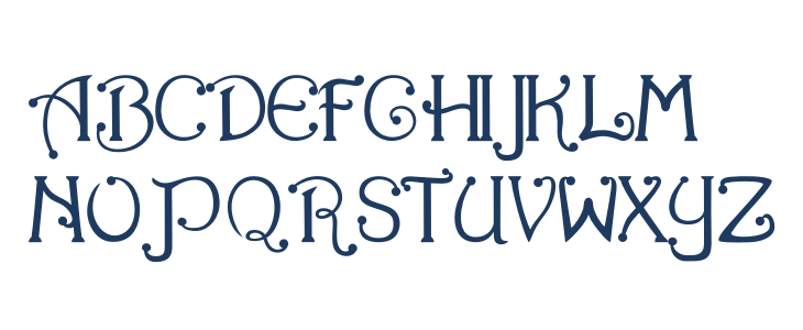 Night Christmas Uppercase