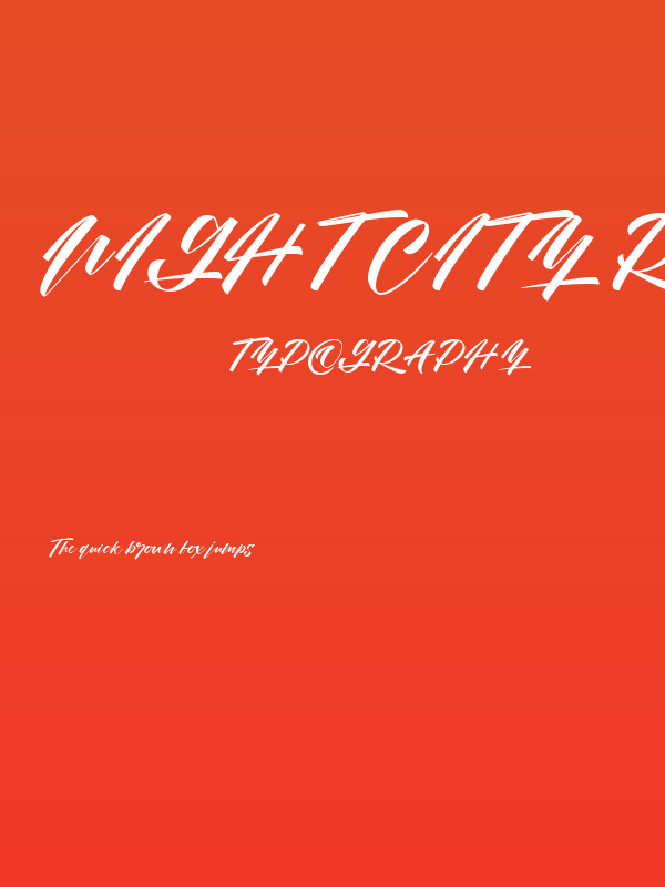 Night City Regular Poster