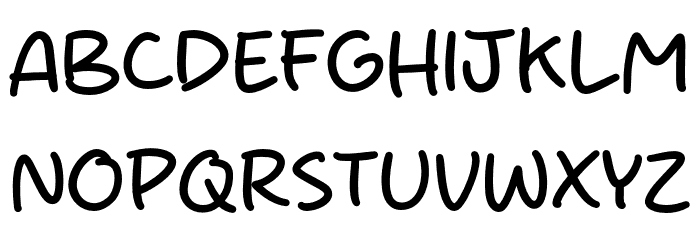 Night Clash फ़ॉन्ट अपरकेस