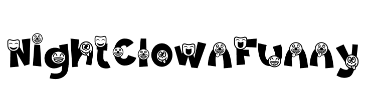 Night Clown Funny  baixar fontes gratis
