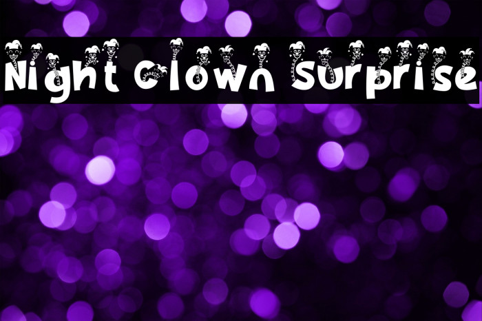 Night Clown Surprise Example 2