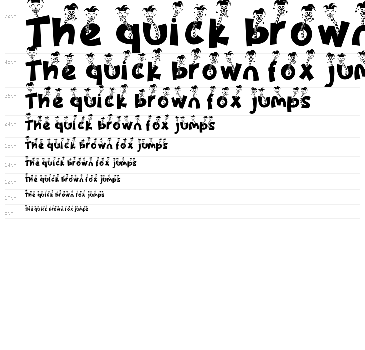 Night Clown Surprise Waterfall