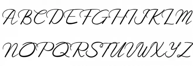 Night Coast Demo フォント その他の文字