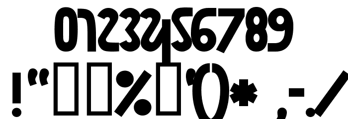 Night Court Font OTHER CHARS